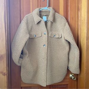 Joie Tan Teddy Jacket